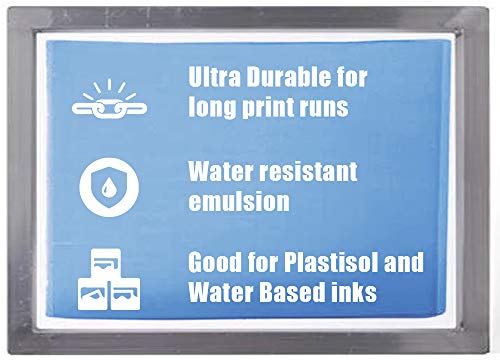 Ecotex WR-Blue Water Resistant Textile Diazo Screen Printing Emulsion (Pint) - Thumbnail 4