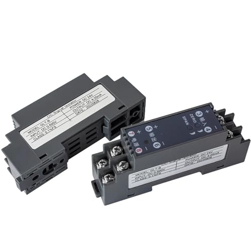 Transmisor de corriente y voltaje AC 0-500V a RS485 alimentado a DC24V 2