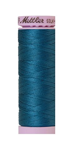 Hilo de algodón Mettler Silk-Finish 150 m turquesa oscuro miniatura 1