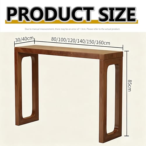 Mesa de sofa estrecha para pasillo que transforma tu vestibulo en un recibidor zen 3