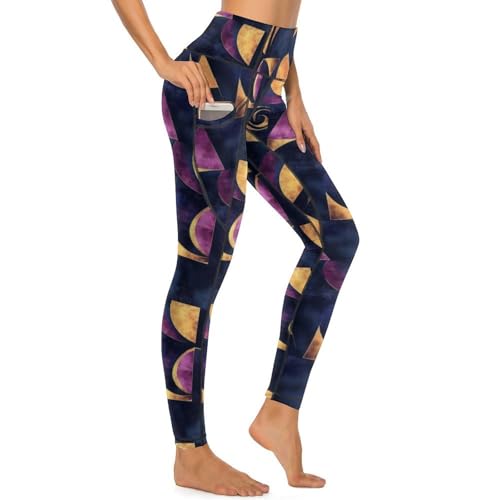 Pantalon de yoga avec poches Novastar femme : legging contrôle du ventre
