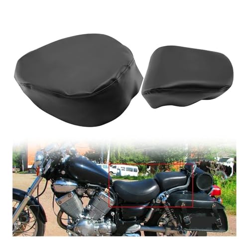 Disfruta de tus rutas renovando tu moto con la funda de asiento negra antipolvo 2