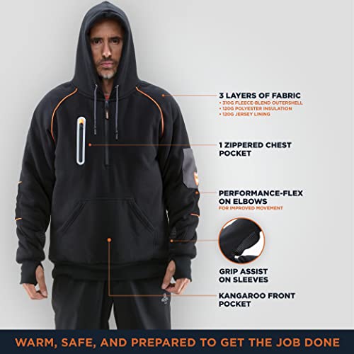 RefrigiWear PolarForce Sweatshirt, Insulated Pullover Hoodie for Men & Women3