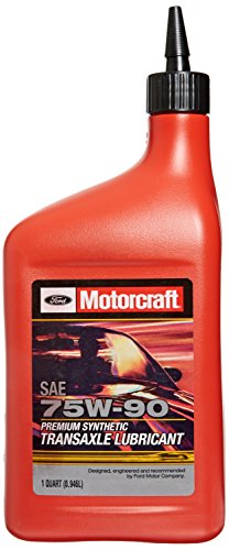 Genuine Ford Fluid XT-75W90-QGT SAE 75W-90 Premium Synthetic Transaxle Lubricant - 1 Quart