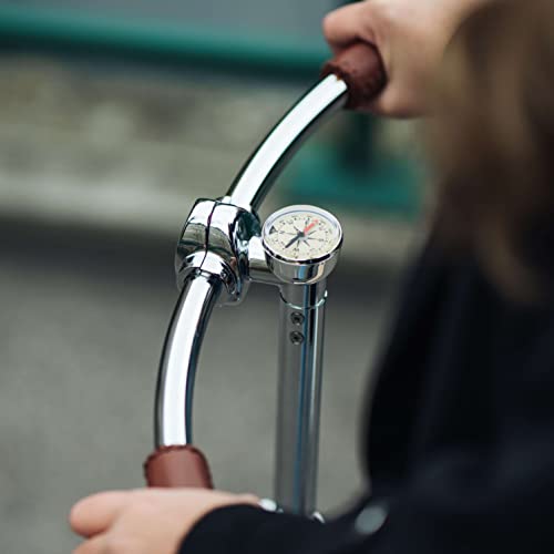 Micro Mobility Micro Navigator aus Aluminium und Polyurethan in der Farbe Schwarz-Braun, Altersgruppe: Ab 16 Jahre, SA0232, 106cm