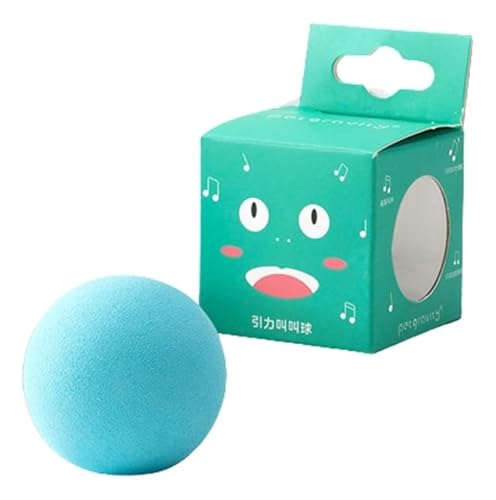 Bolinha Bola Com Som De Animais Para Gatos Cachorros Pet Brinquedo Interativo Sensorial Sonoro Saudá