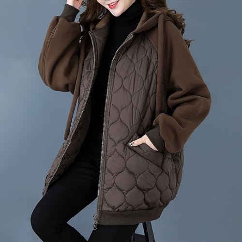 Forro polar termico en chaquetas impermeables de mujer con bolsillos 2