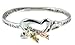 4031469 1 Corinthians 13:13 Twisted Bangle Bracelet Faith Hope Love Christian Scripture Charms
