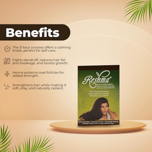 Reshma Beauty Henna para cabello 12 unidades 5.29 oz miniatura 5