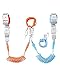 [Upgrade] Anti Lost Wrist Link, Dr. Meter 2 in 1 Toddlers Safety Wristband Leash with Key & Lock, Kids Anti Lost Walking Harness Rope for Babies, Dual Length 6.56ft