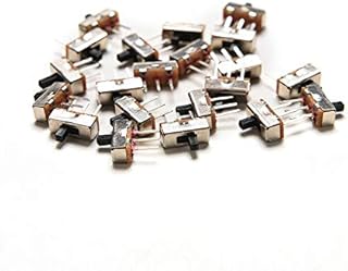 50x SPDT 3-Pin Vertical Slide Switches Mini Panel Circuit PCB Soldered Tiny 1P2T