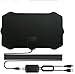 [Newest 2020] HDTV Antenna,XVZ Indoor Digital TV Antenna Amplified Support Freeview 4K HD Freeview Life Local Channels All Type Television Switch Amplifier Signal Booster