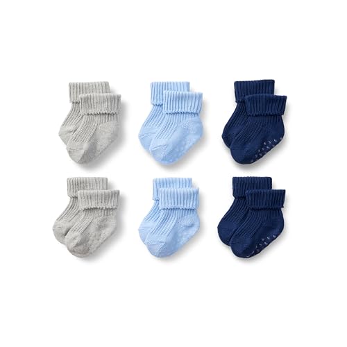 Image of Amazon Essentials x Sofia Grainge Unisex Toddlers and Babies' Knitted Turn Cuff Socks