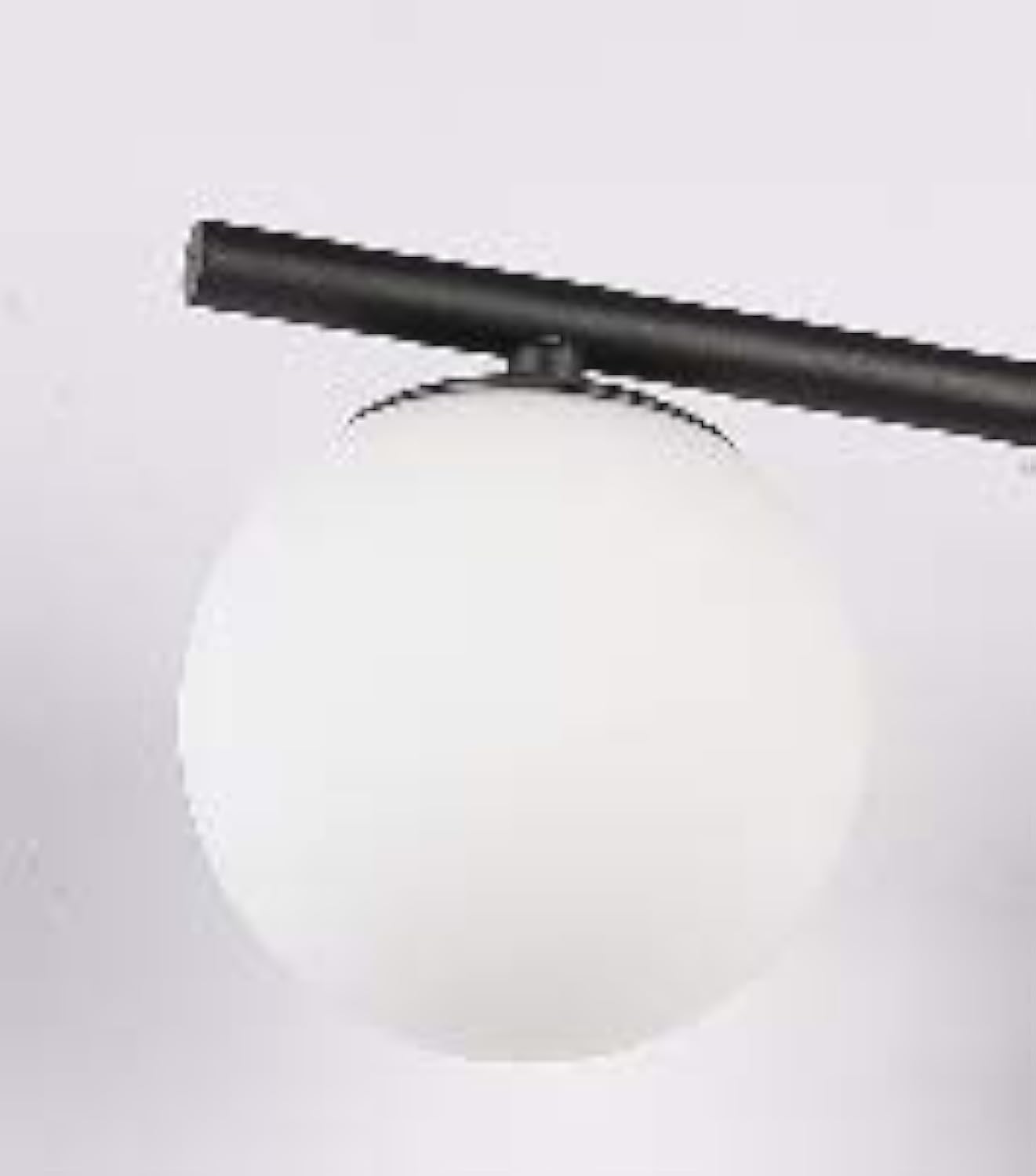 7710 Glass Globe Shade Black（Only applicable to YHTlaeh brand lighting fixtures, please purchase with caution）