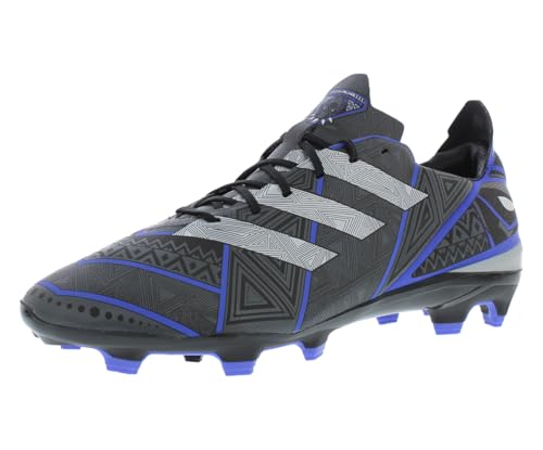 adidas Gamemode FG Unisex Shoes Size 6.5, Color: Core Black/Silver Metallic/Sonic Ink