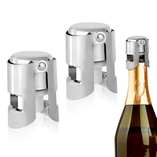 Bouchons à Champagne de qualité supérieure en acier inoxydable