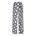 Girls Cute Stars Pattern Plush Sweatpants Loose Elastic Waist Straight Leg Fleece Warm Winter Track Pants for Boys 4-15 Years