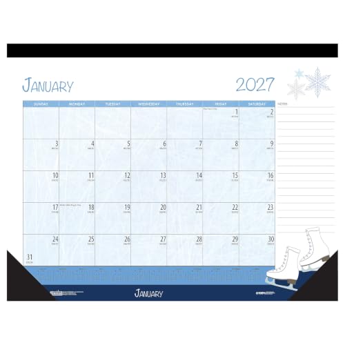 House of Doolittle Recycled Desk Calendar, 22 x 17 Inches