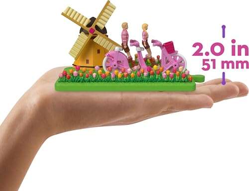 46% Off Barbie Mini Land Movie Vehicle Collection with 8 Dolls & 4 Cars - Image 5