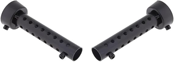 Universal Motorcycle Exhaust - Enhanced Noise Reduction, 2pcs