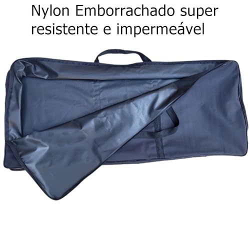 Capa Bag Teclado 5/8 Luxo Grande Impermeável Resistente