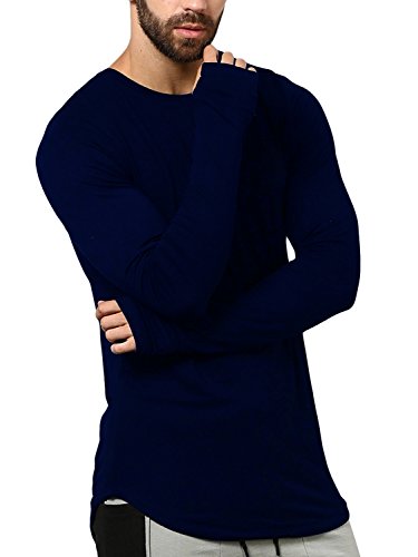 Image of Pause Men's Solid Slim Fit T-Shirt