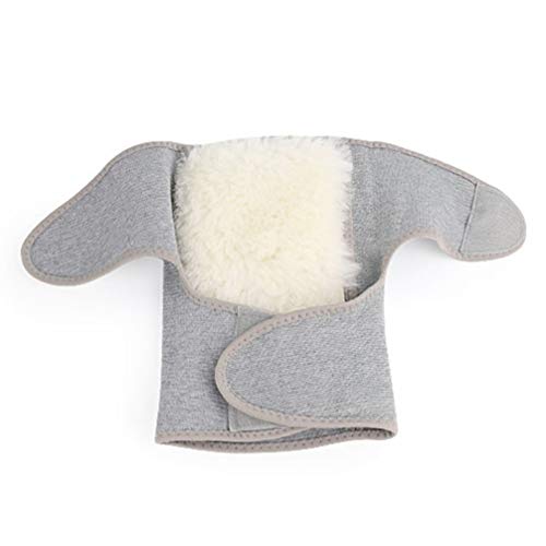 DOITOOL 2Pcs Aquecedores Joelho Polainas Luva de Lã Quente Térmica Joint Brace Suporte Joelho Brace