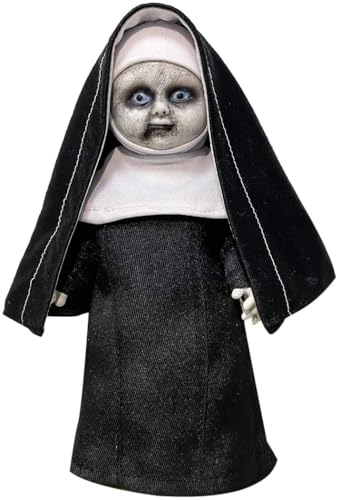Muñeca Creepy Catholic Nun para Halloween 22.5 cm miniatura 1
