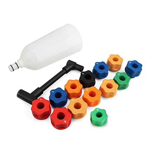 Kit entonnoir huile moteur 15 pièces anti éclaboussures auto