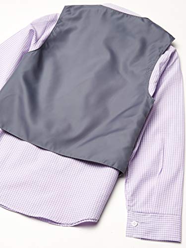 Image of IZOD Boys' 4-piece Formal Dress Up Suit Set, Vest, Pants, Collared Shirt, and Tie