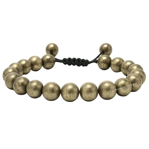 Amazing Gemstone Pyrite Bracelet, Gifts...