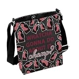 Epic the Musical Inspired Odysseus - Bolsa cruzada de personajes musicales para amantes de los fanáticos épicos, Whatcha Negro