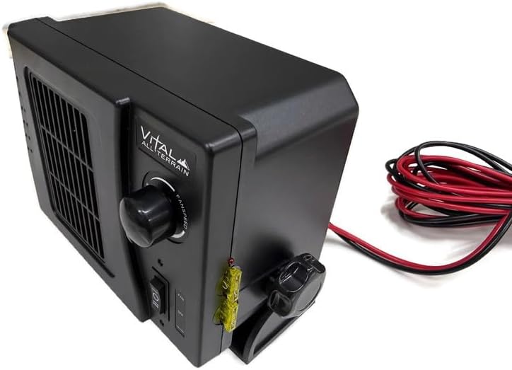 12V Volt Electric Cab Heater & Base for Tractor Trailer Semi Semi-Truck Truck Bus