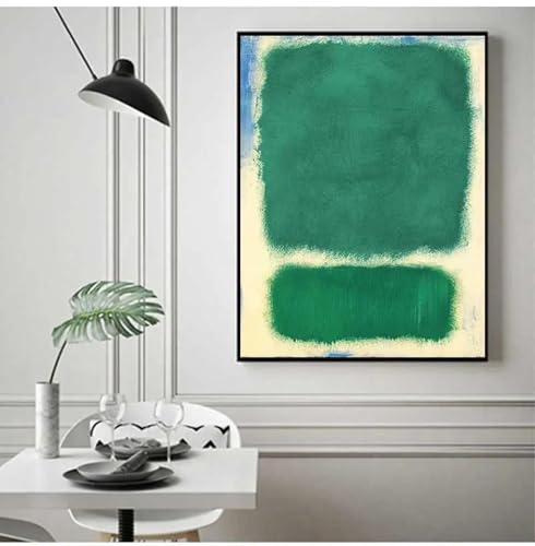 ytonghao Famoso Mark Rothko colorato astratto opera d'arte poster tela pittura moderna arte murale per galleria sala decorazione della casa 19,6 "x 27,5" (50x70 cm) senza cornice