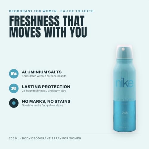 Buy Nike Up or Down Deodorant for Women - Confidence-Boosting Fragrance - Pack of 2 (200ml each) Online at Low Prices in India - Amazon.in - Image 3