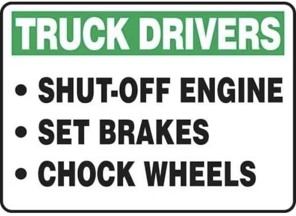 TRUCK DRIVERS SAFETY SIGN PLEASE TURN, Mfr: MTKC902XP-A