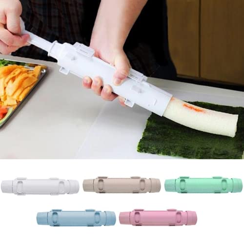 Rolo Japonês Molde de Arroz Sushi Maker Sushi Bazooka Ferramenta de Rolamento de Carne Vegetal DIY M