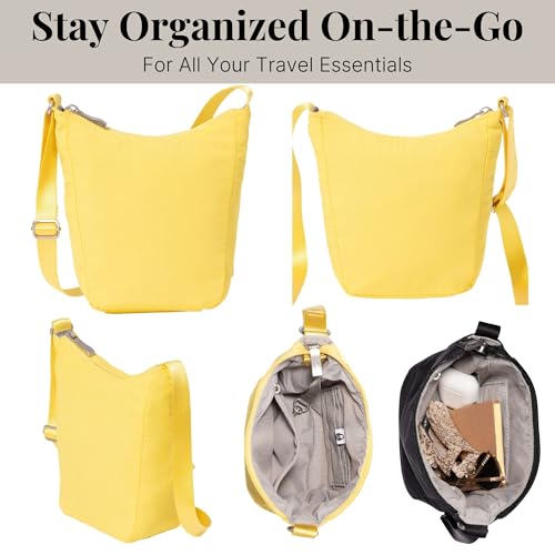 Image of Baggallini Swift Mini Crossbody Bag for Women - 4.5x7 Small Travel Purse with Crossbody Strap and RFID