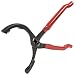 Bastex 12 inch Oil Filter Wrench Pliers - Long Handle Grip, Removes Filters up to 4 5/8"