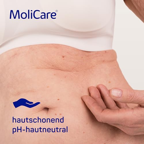 MoliCare Skin Reinigungsschaum: einfache und hautschonende Reinigung, speziell bei Stuhlinkontinenz, 400 ml