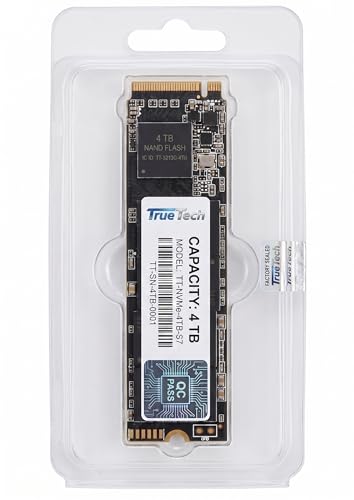 Image of nvme Series 4 TB Network Attached Storage, Servers, Laptop Black PCIe NVMe Internal Solid State Drive (SSD) (TT-NVMe-4TB-S7)