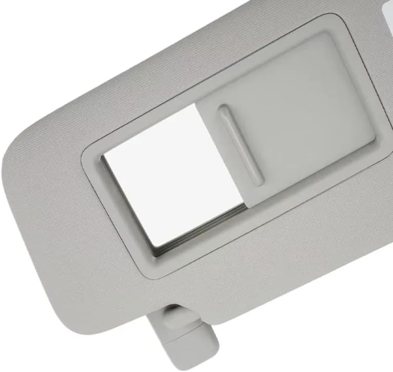 Sun Visor for VW Golf MK7, Passat B8, Jetta MK7, T-Cross, T-ROC (2013-2021), Passenger Side, with Vanity Mirror, Direct Replacement, OEM# 5GG857552 / 5GG857551