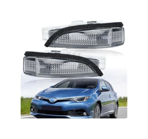 Luz intermitente retrovisor Toyota Auris C-HR señalización LED ámbar alta potencia 4