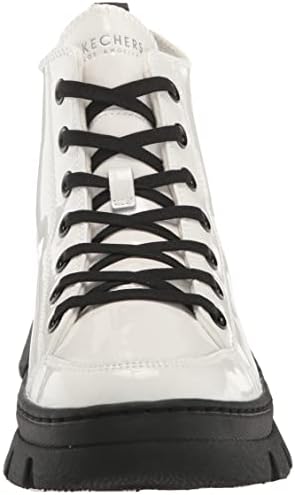 Skechers Women's Roadies Surge-Patent Avenue Sneaker, 8.5 White | Image 1