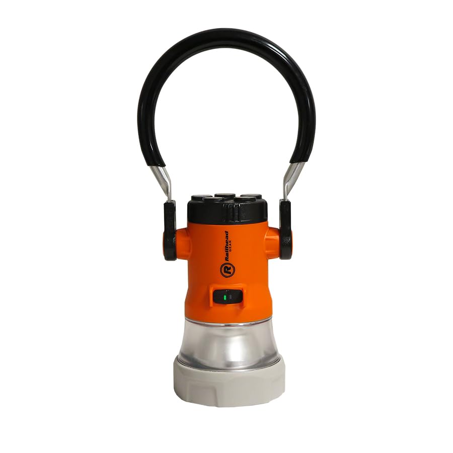 Amazon.com: Railhead Railroad Orange Trainman Lantern , Outdoor