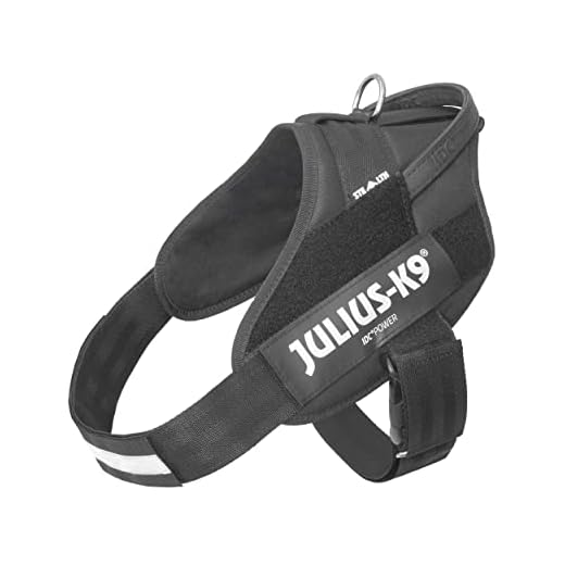 Julius-K9, 16STEALTH-P-3, IDC Stealth Powergeschirr, Größe: 2XL/3, schwarz