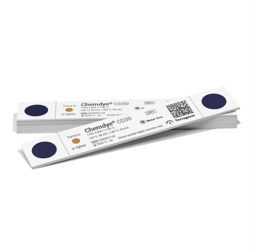 NABH Chemical Indicators (Dry Heat/Hot Air) (50 pcs.) | Autoclave Indicators Type - 4 Strips-image-9