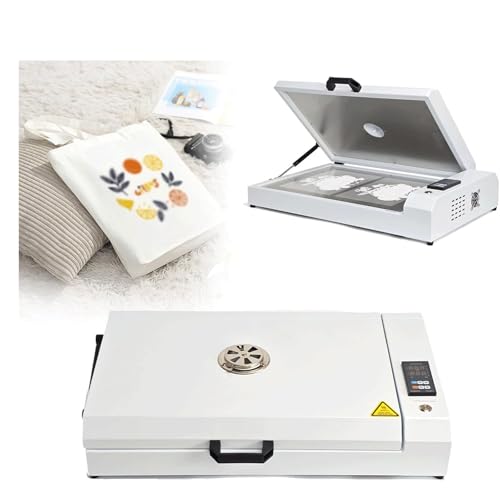Secador de curado de horno DTF con calefacción de doble cara,Horno de transferencia de calor automático de 700 W con tiempo,Rango de temperatura de 0 a 150 ℃