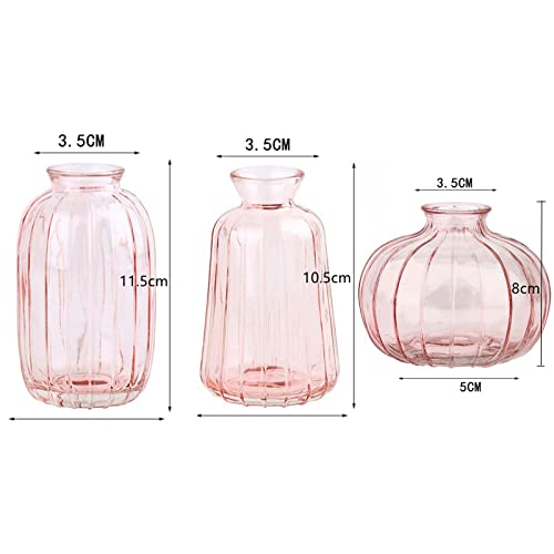 Vase décoratif design transparent pour centre de table mariage champêtre chic - 7