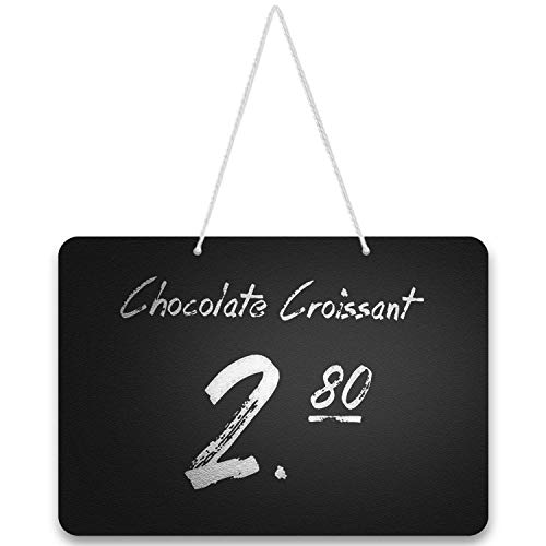 Set Of 10 Hanging Small Chalkboard Signs 3X4 Inches - Food Signs For Party Buffet, Mini Chalkboard Sign, Food Display Card, Kitchen Tabletop Chalkboards, Standing Menu Boards For Wedding #TOP8